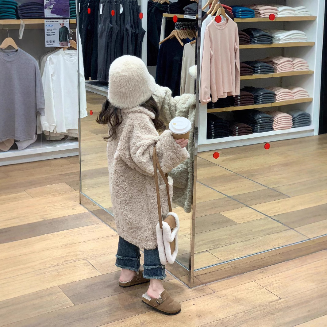 2024秋冬新品★子供服 　コート&裏起毛ズボン★90cm〜140cm