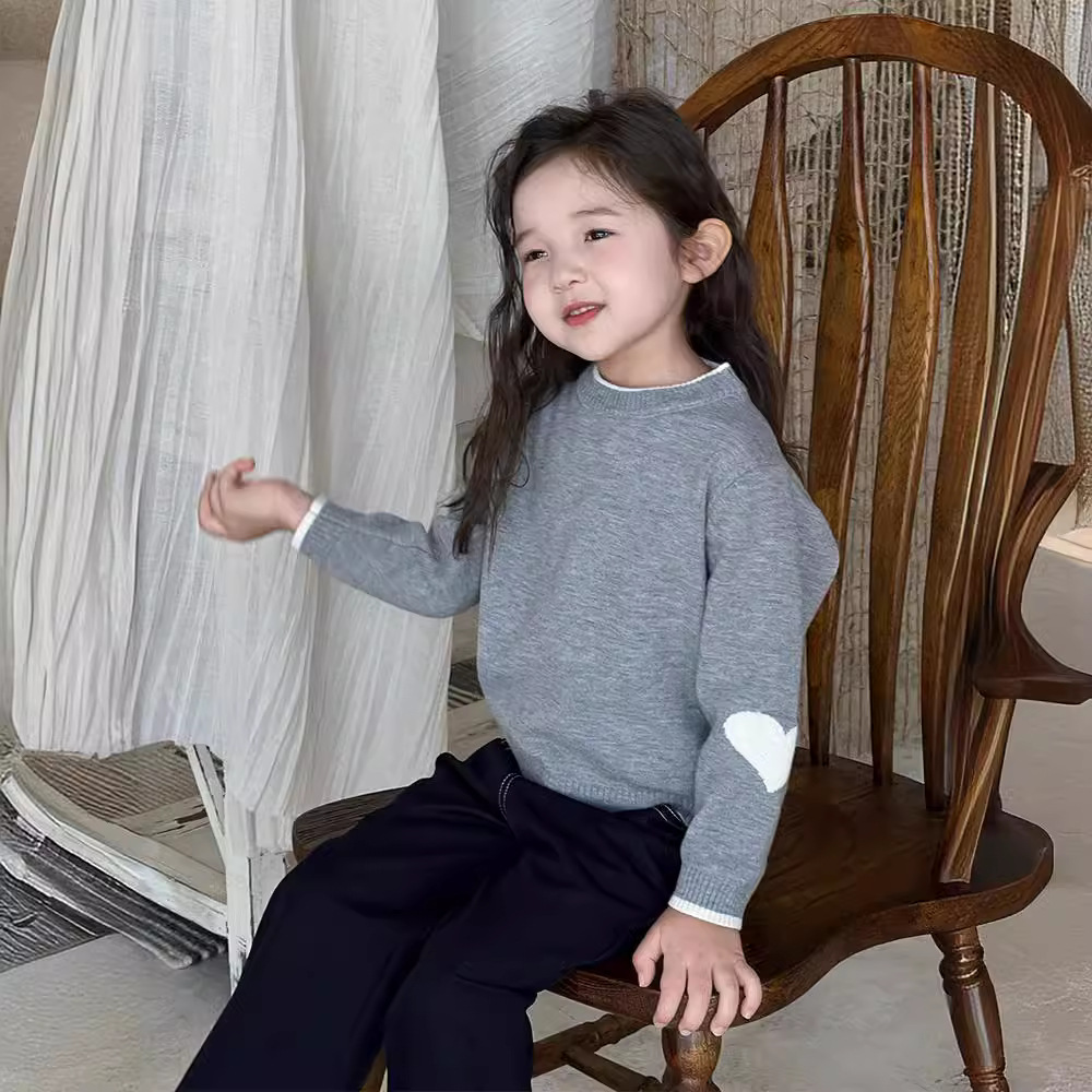 「2024」子供服★トップス★ニット★セーター★韓国風子供服★90cm〜150cm