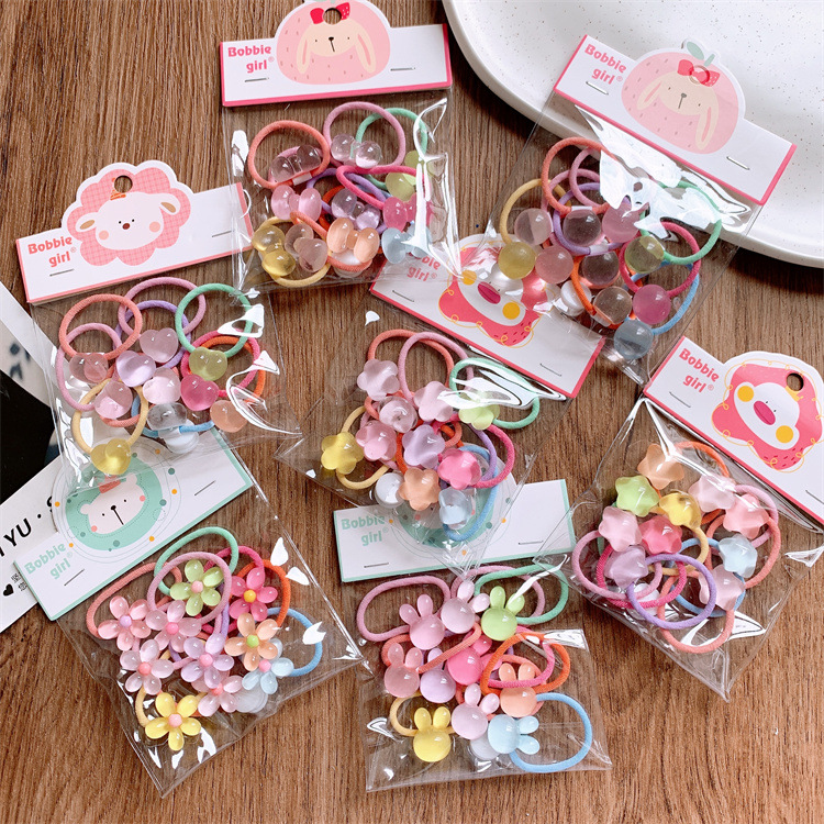 髪飾り★まとめ髪用★ヘアアクセサリー★子供用★ヘアゴム★可愛い