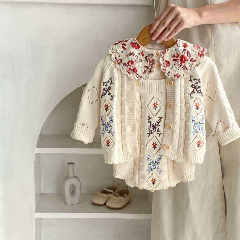 2024★春秋新作★韓国風ベビー服★コート★ロンパース★66〜100 2色