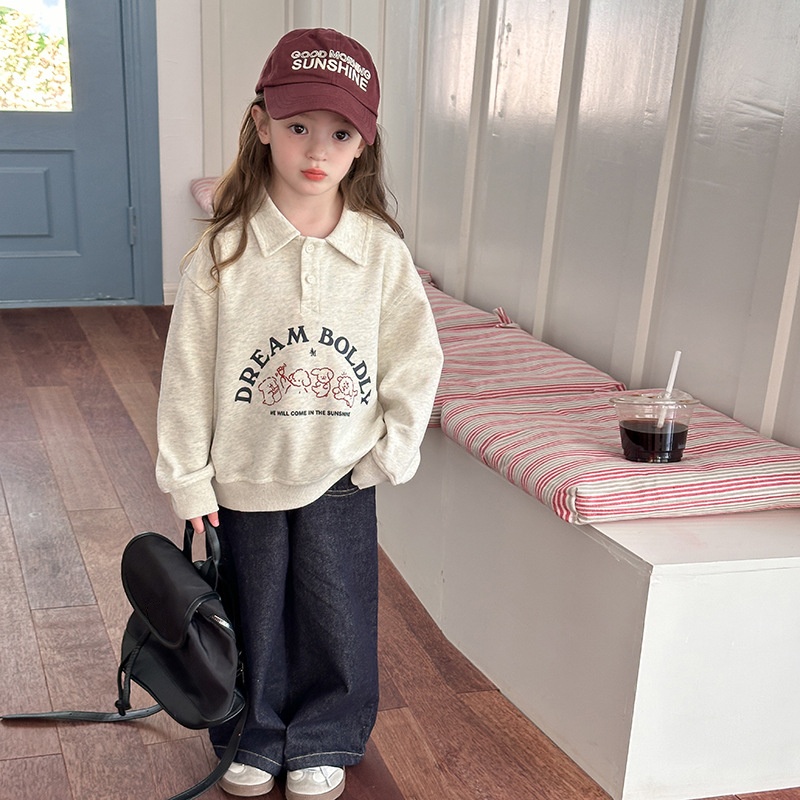 2024★春秋新作★韓国風ベビー服★トップス★ズボン★90cm〜160cm 2色