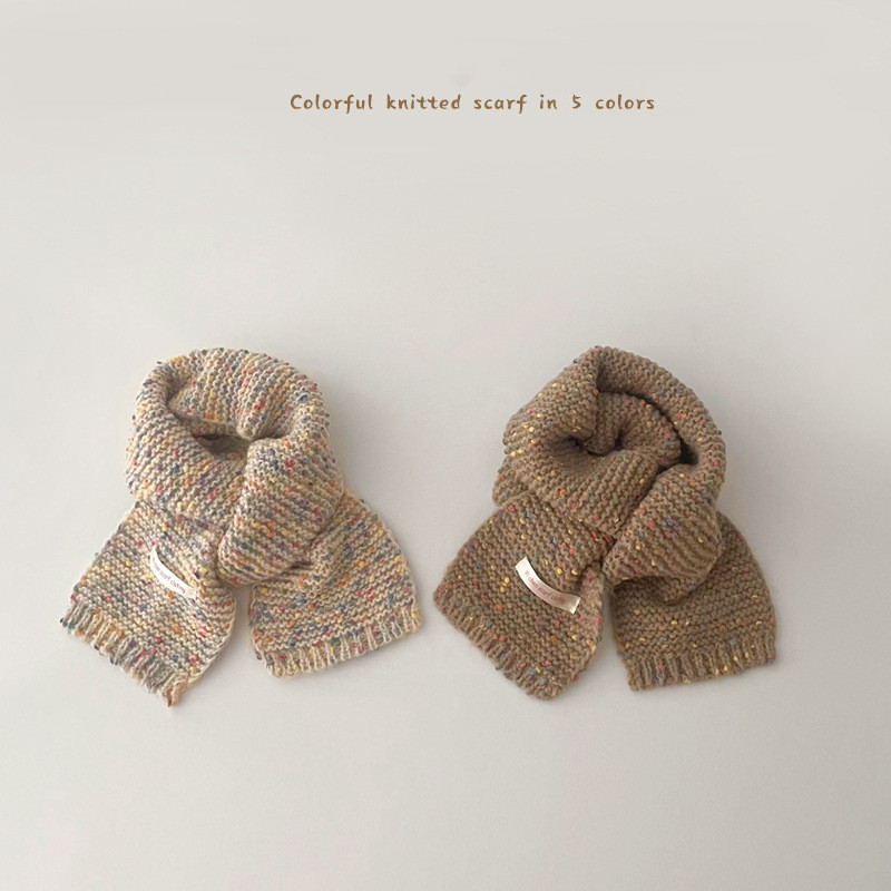 「2024」★子供用★マフラー★防寒★襟巻き★ネックウォーマー★キッズ★暖かい★4色