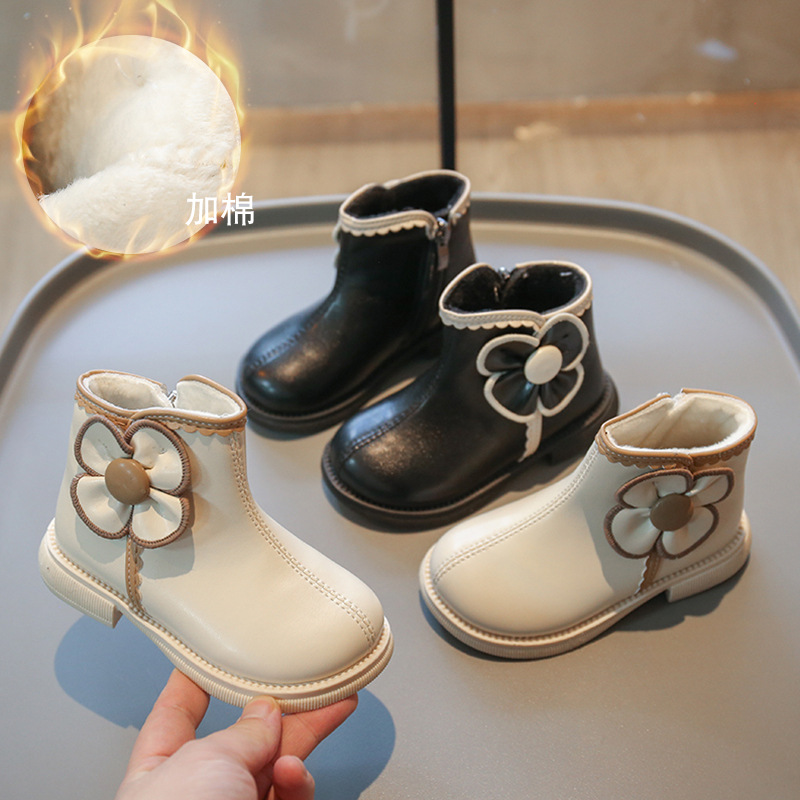 「2024」靴★子供靴★キッズ靴★シューズ★キッズ★ショートブーツ★2色21#〜35#