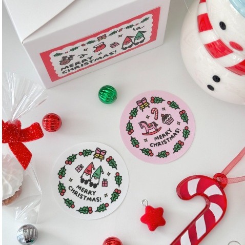 ★飾りシール★DIY粘着シール　クリスマス　ステッカー★