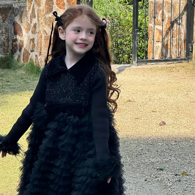 2024冬新品CL★子供服　ワンピース★90cm〜140cm