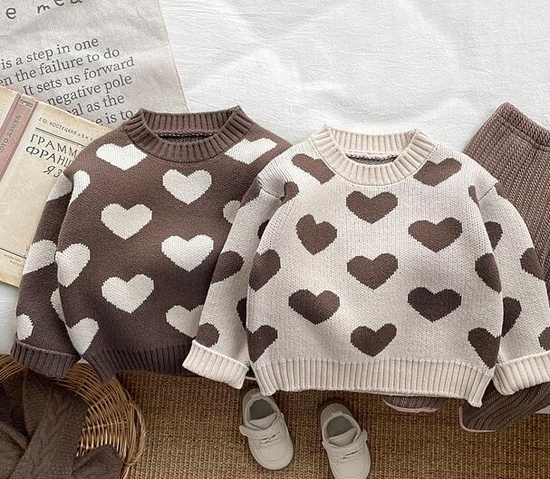 「2024」子供服★トップス★ニット★セーター★韓国風子供服★2色66cm〜100cm