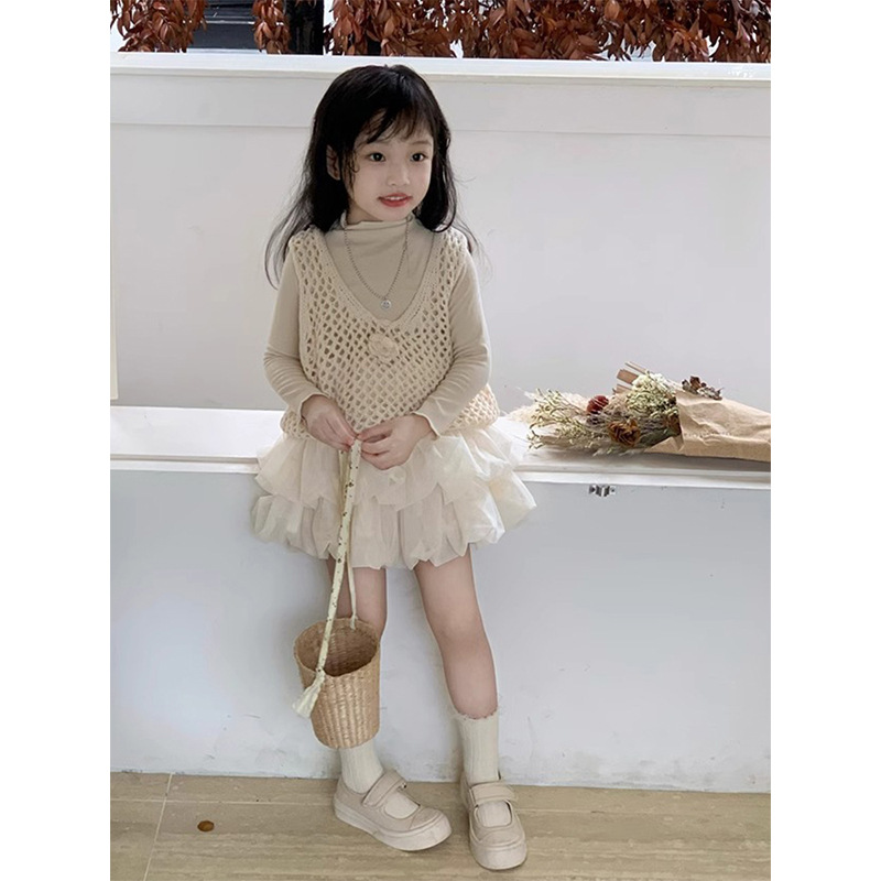 2024新品★子供服　ベスト&トップス&スカート★90〜140