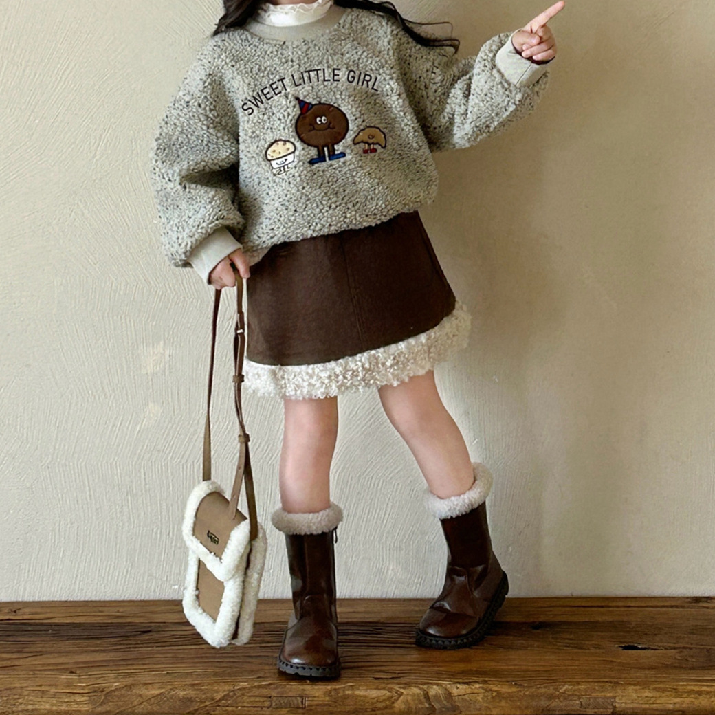 2024冬新品★子供服　スカート★90cm〜140cm