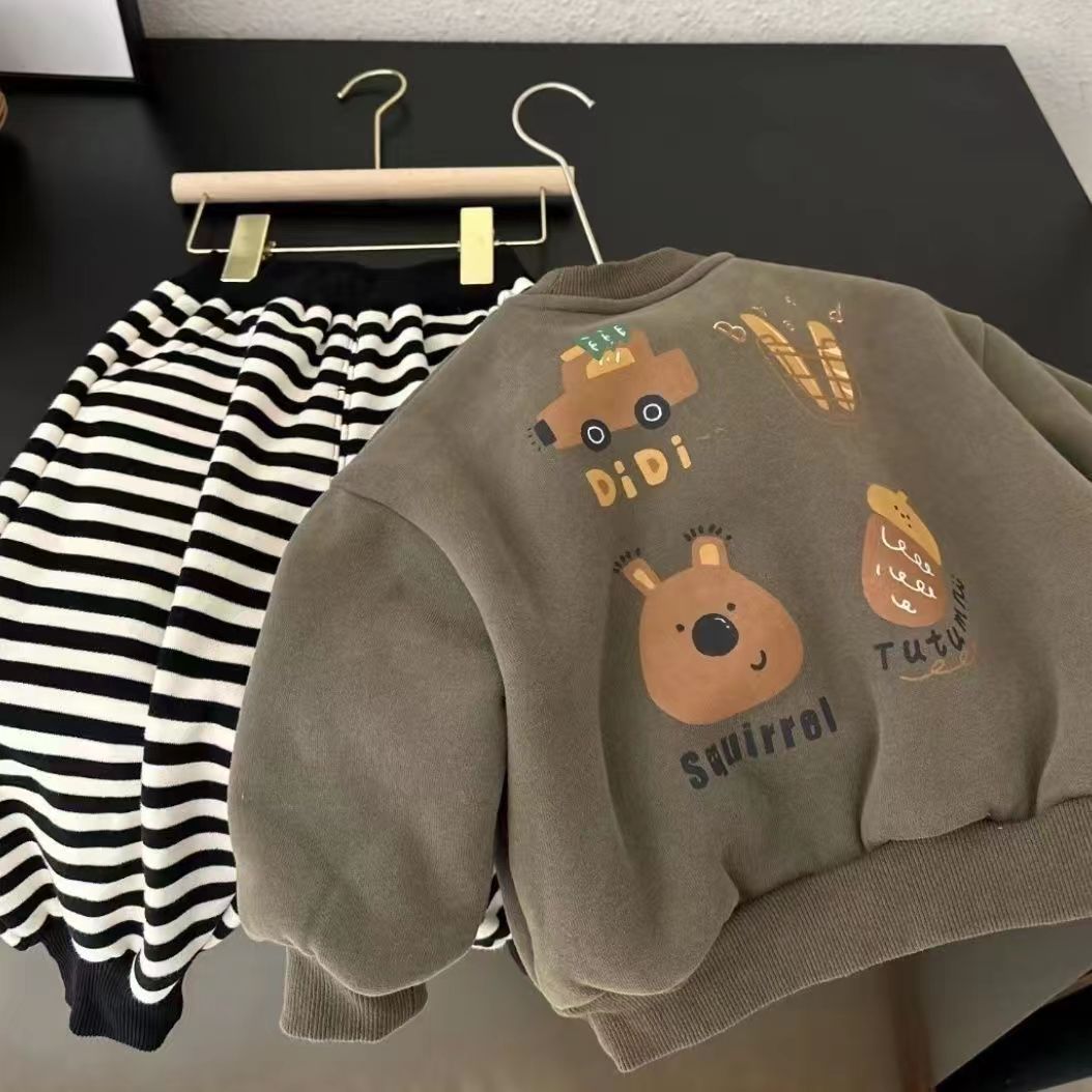 2024新品★子供服　厚手トレーナー★80cm〜130cm