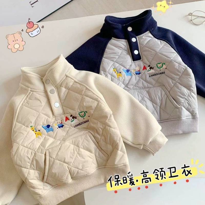 2024新品★子供服　トレーナー　裏起毛★80〜130 2色