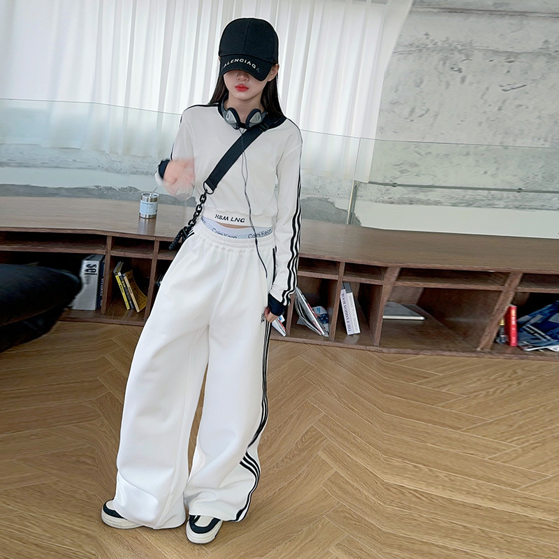 2024★春秋新作★韓国風ベビー服★トップス+ズボン★120cm〜170cm 2色