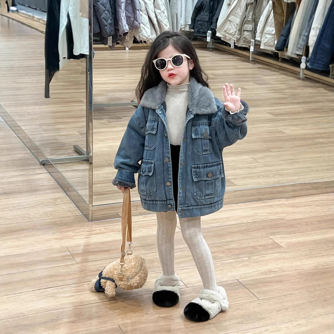 2024冬新品★子供服 　インナー&ショートズボン&コート★90cm〜140cm