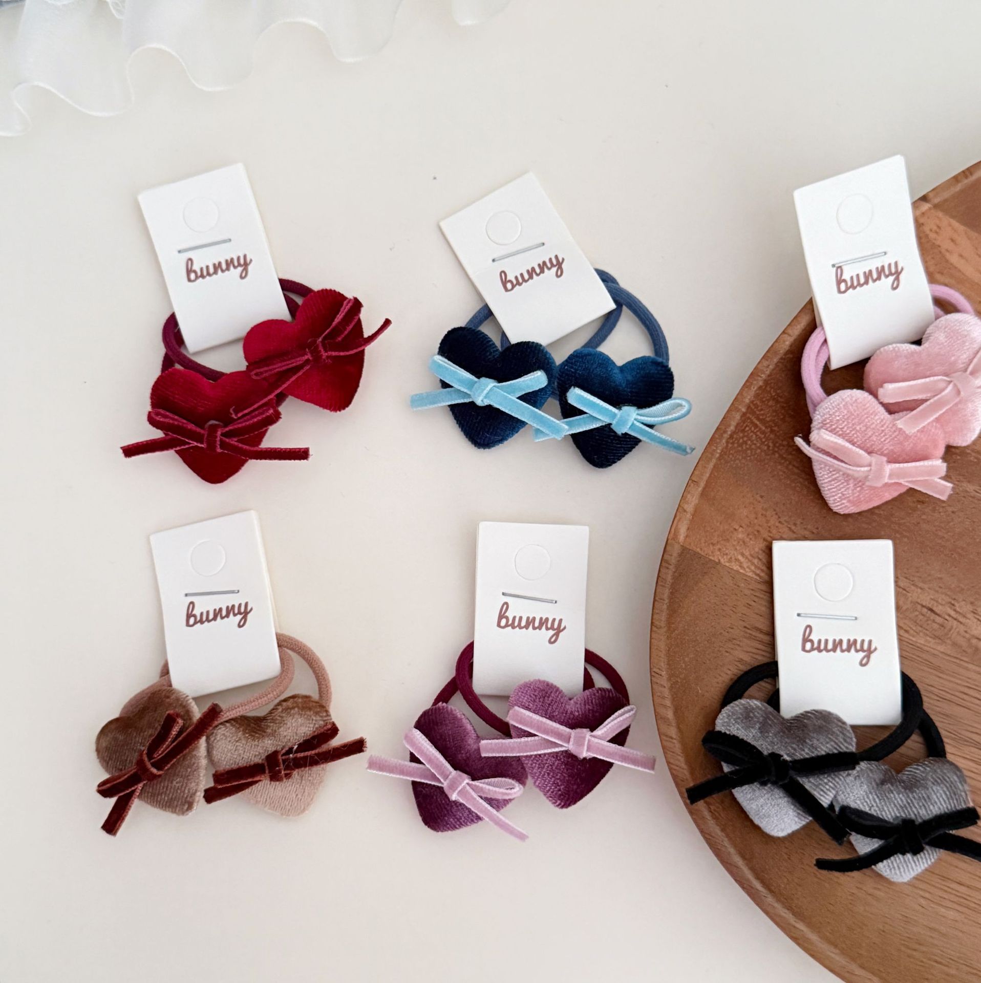 雑貨★子供用髪飾り　ヘアバンド　ヘアゴム★アクセサリー★6色