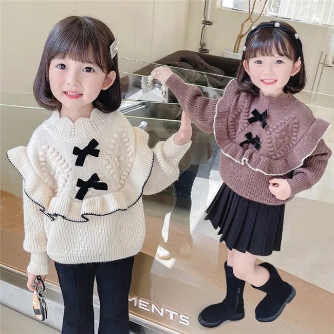 2024★秋冬新作★韓国風子供服★セーター★110cm〜160cm 2色
