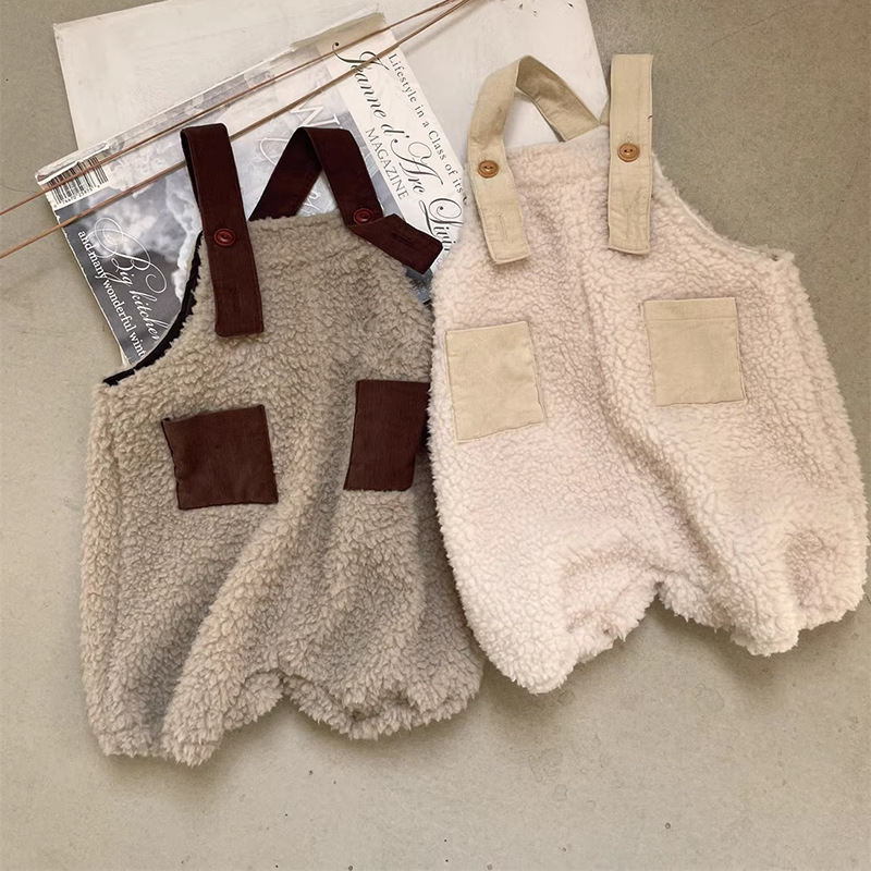 「2024」子供服★サロペット★韓国風子供服★キッズ★2色65cm〜90cm