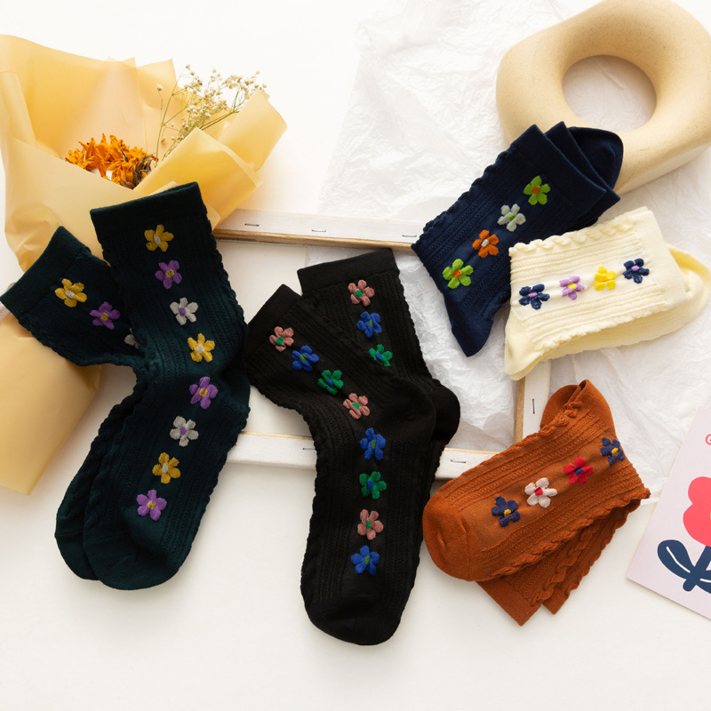 「2024」靴下★レディース★ソックス★大人用★女性用靴下★可愛い★5色