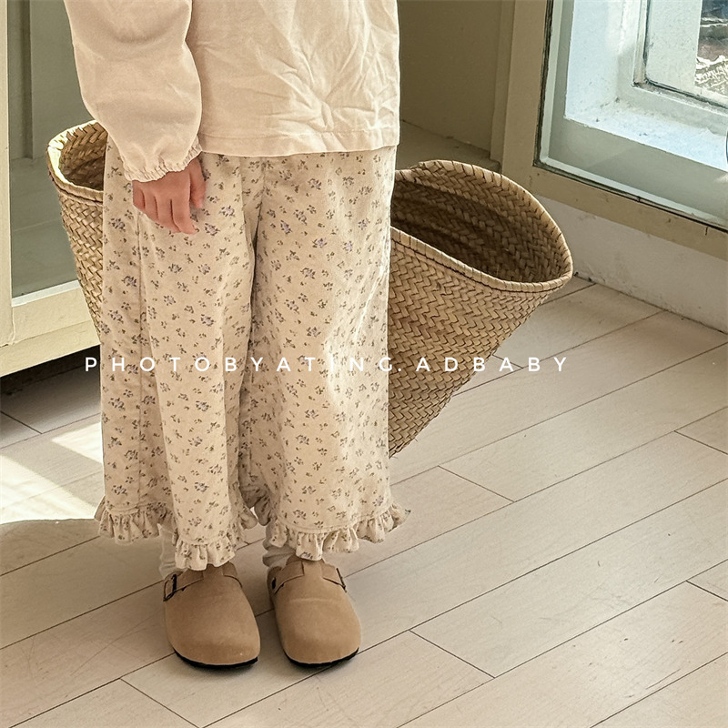 2025春新品SJ★子供服　ズボン★80cm〜130cm 3色