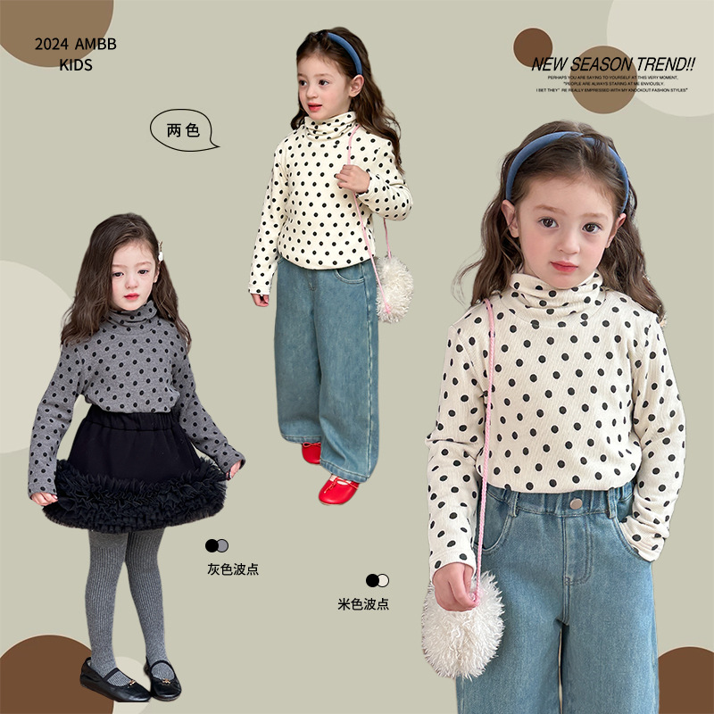 2025年新A★子供服　厚手トップス ★90cm〜160cm 2色