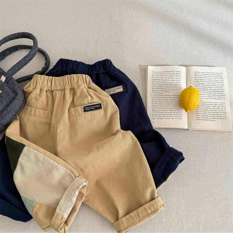 2025春新品SJ★子供服　ズボン★80cm〜130cm 2色