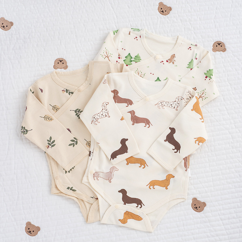 2025新入荷★ベビー服　ロンパース★52cm〜80cm 4色