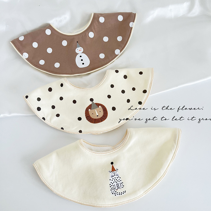 新登場★ベビー涎掛け★食事用★4色