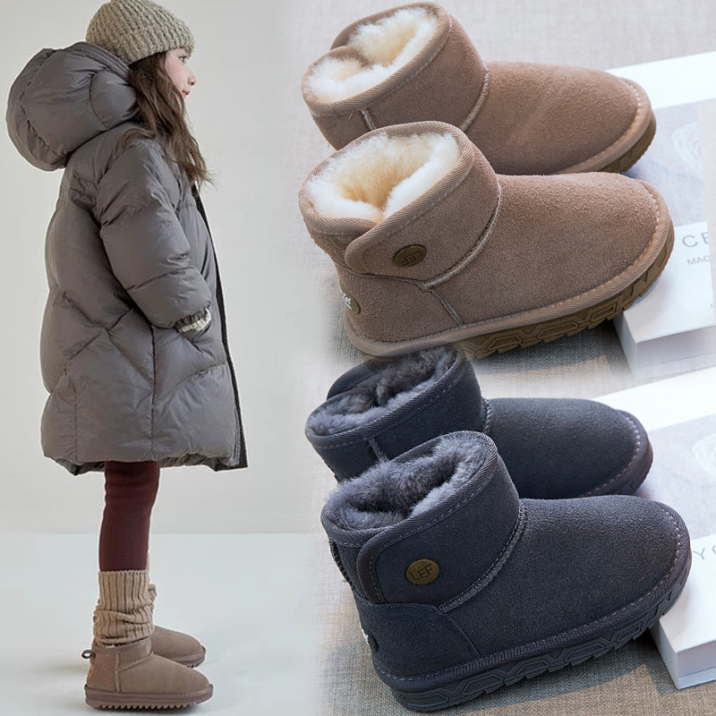 「2024」靴★子供靴★キッズ靴★シューズ★キッズ★スノーブーツ★3色26#〜37#