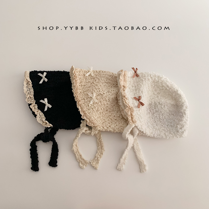 「2024」子供用★帽子★ニット帽子★耳カバー★防寒★ベビー★暖かい★4色