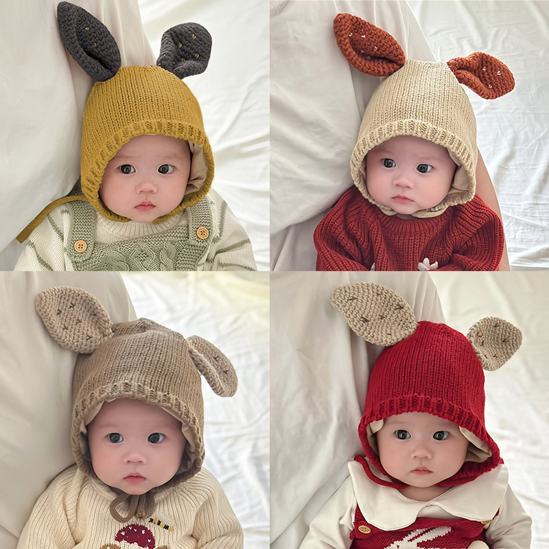 「2024」子供用★帽子★ニット帽子★防寒★ベビー★暖かい★9色