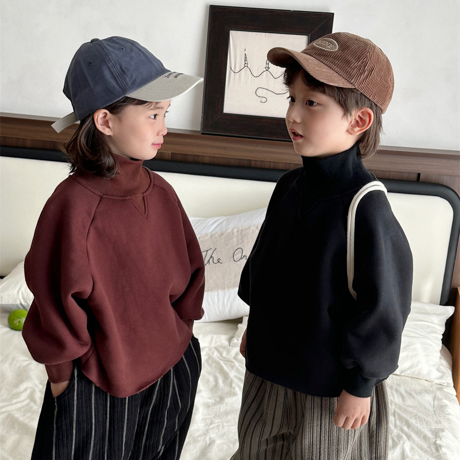 「2025」子供服★トップス★トレーナー★長袖★韓国風子供服★2色80cm〜140cm