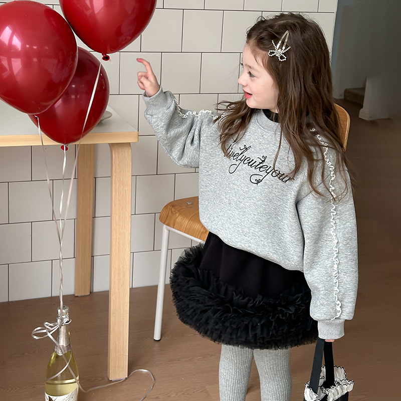 「2025」子供服★トップス★トレーナー★パーカー★韓国風子供服★2色90cm〜150cm