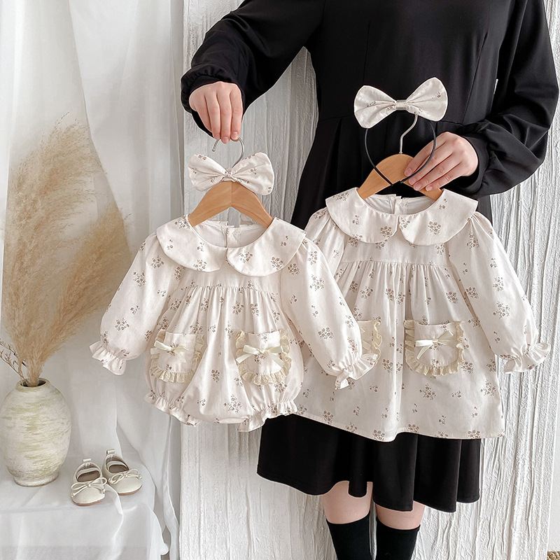 2025新入荷★ベビー服&姉妹服　ロンパース&ワンピース分けて★66〜90/80-120cm