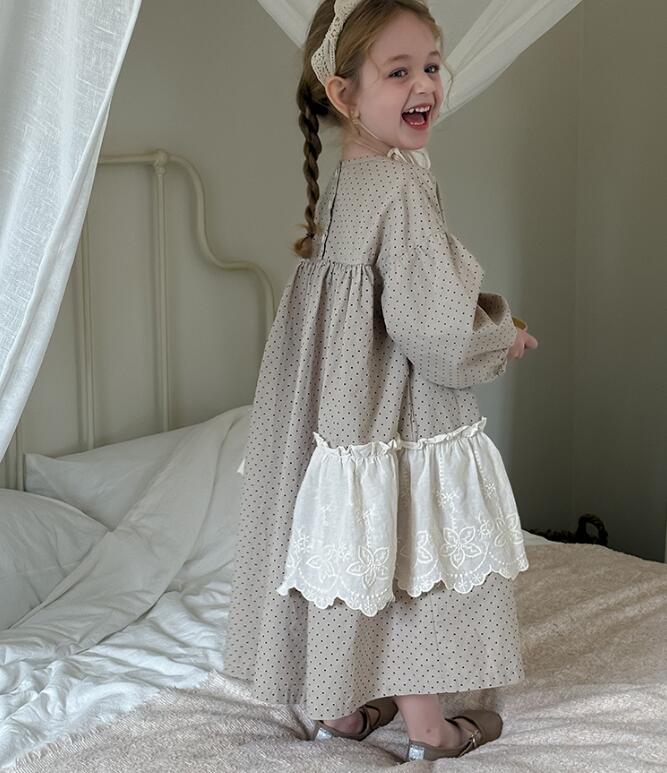 2025春新作ZXR★子供服　ワンピース★90cm〜150cm