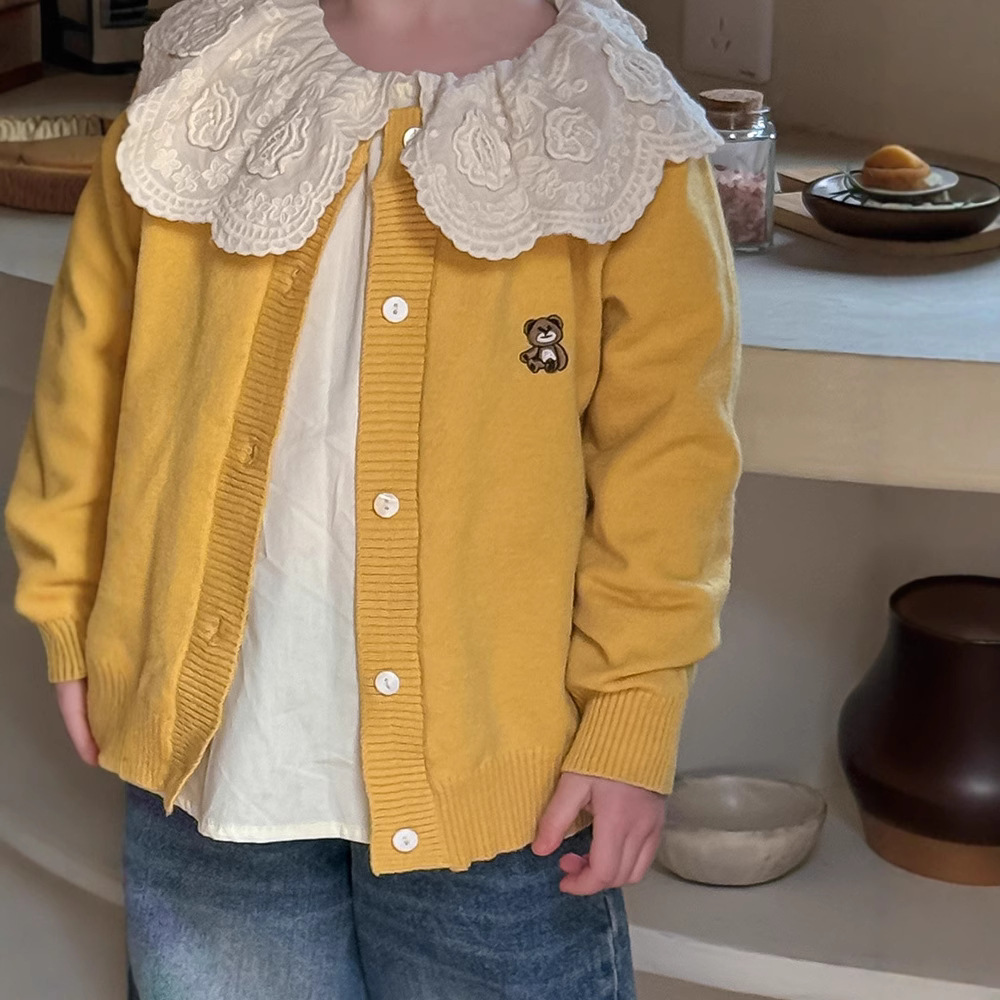 2025春新品ZXR★子供服 　カーディガン★90cm〜150cm 3色