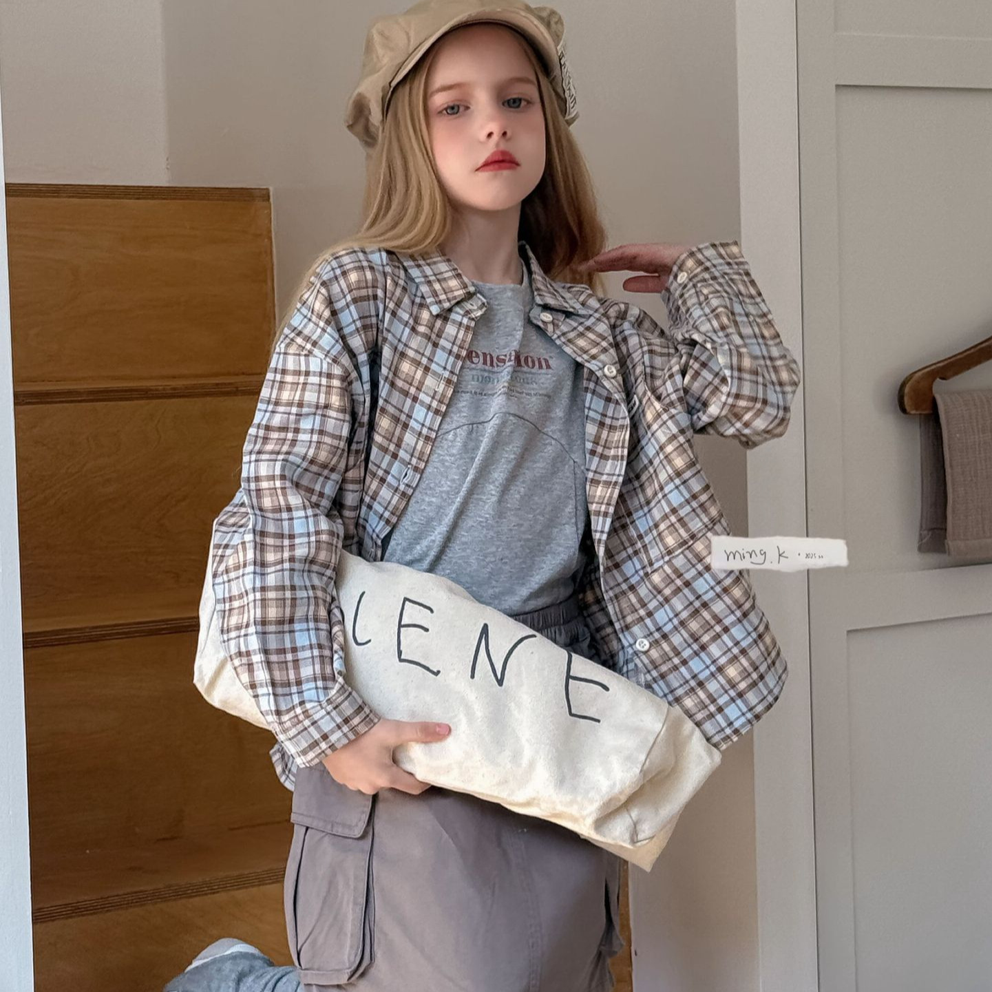 2025★春秋新作★韓国風ベビー服★トップス★シャツ★スカート★90cm〜150cm 3色