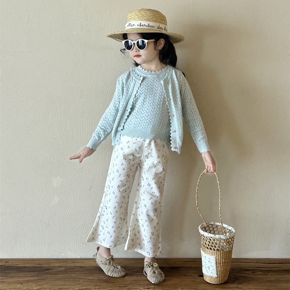 2025新入荷★子供服　カーディガンセット&ズボン★90cm〜140cm