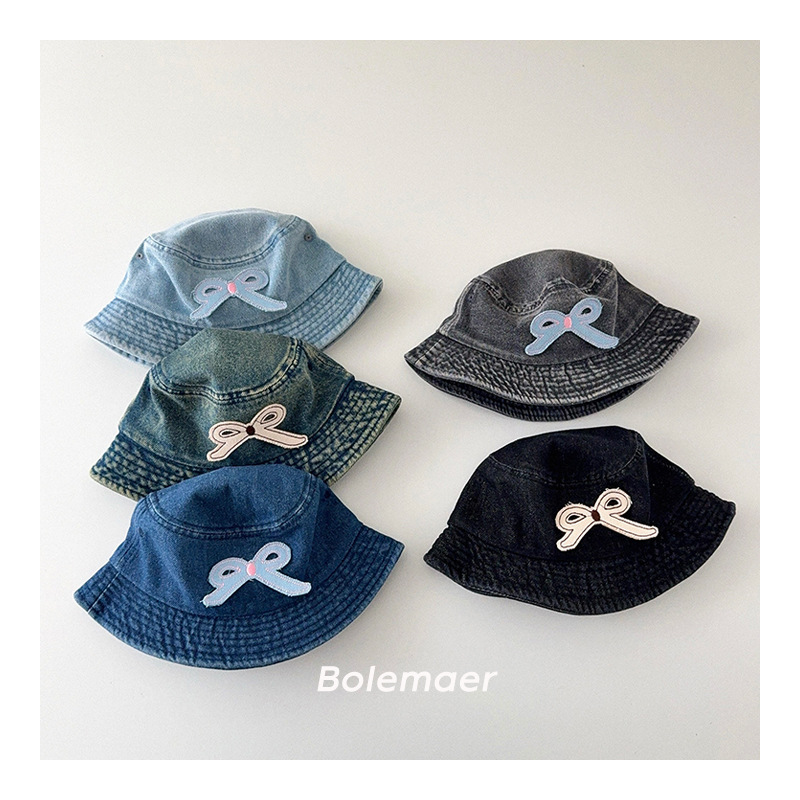 「2025」子供用★帽子★キャップ★キッズ★デニム★バケットハット★6色
