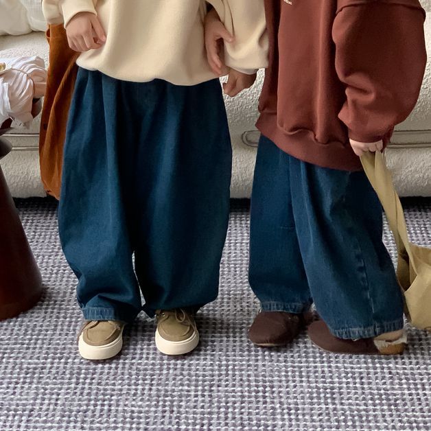 2025★秋冬新作★韓国風子供服★ズボン★厚手★90cm〜150cm
