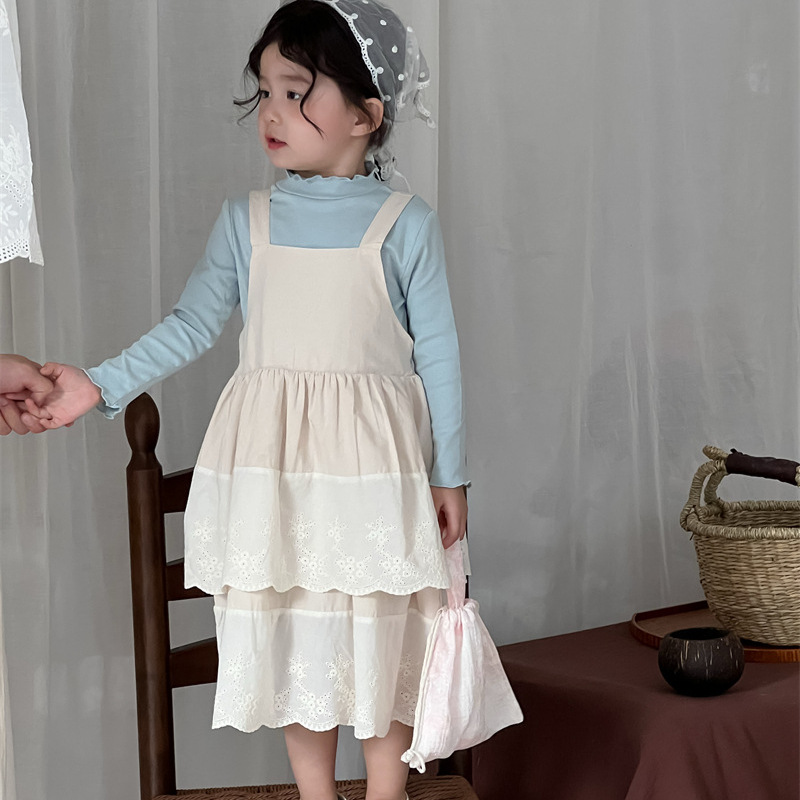 2025新品XF★子供服　ワンピース★80cm〜130cm 2色