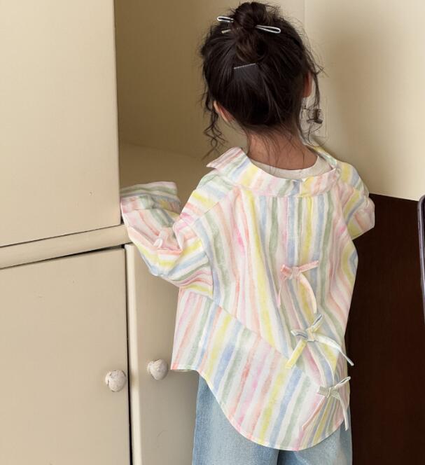 「2025」子供服★トップス★長袖シャツ★韓国風子供服★90cm〜140cm
