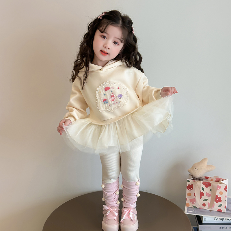 2025新品★子供服　パーカー+レギンス　セット★90cm〜140cm 2色