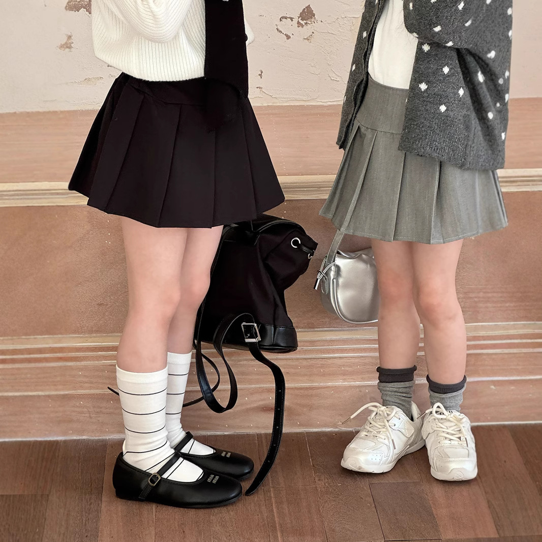 「2025」子供服★ボトムス★スカート★韓国風子供服★2色90cm〜150cm