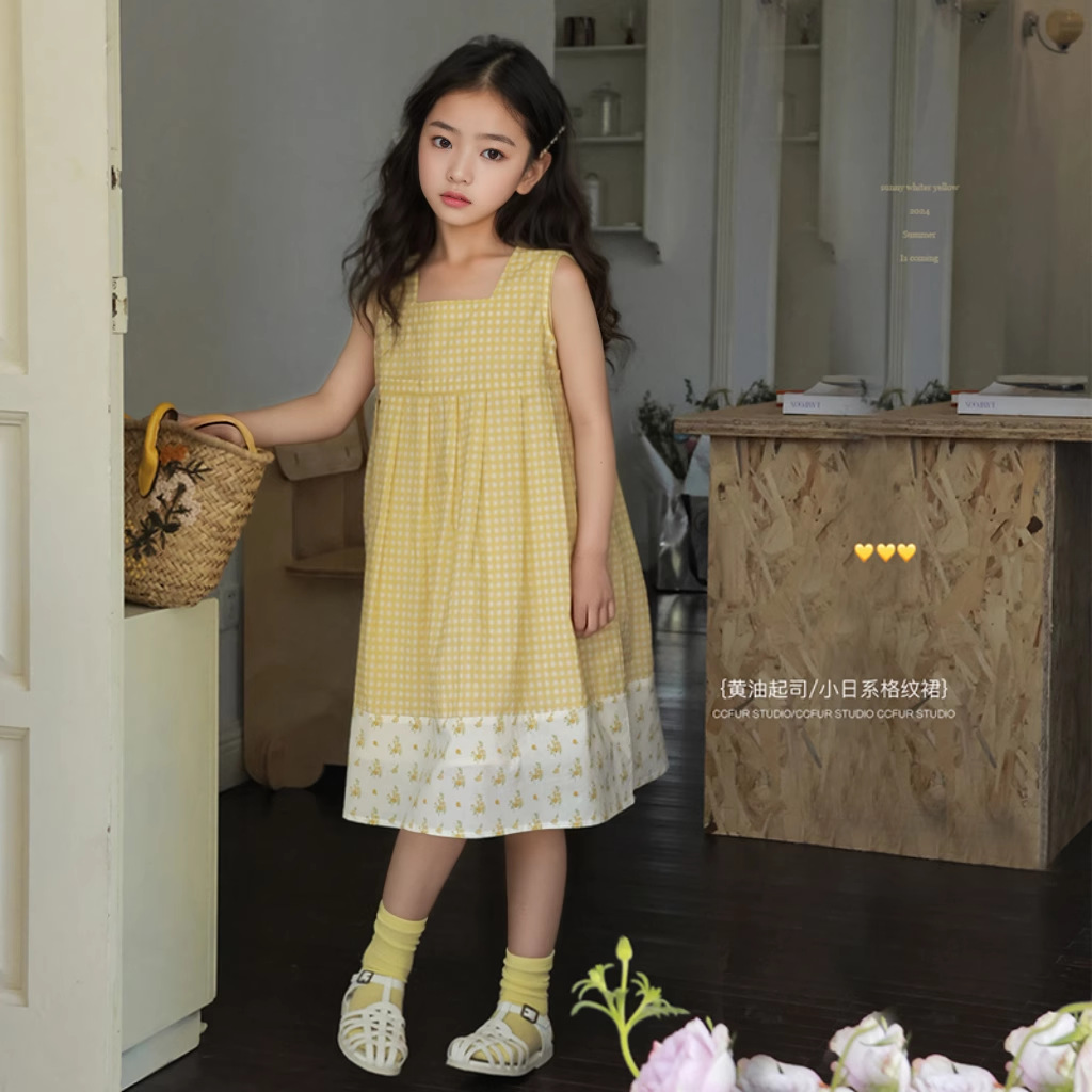 「2025」子供服★ワンピース★袖なし★韓国風子供服★100cm〜150cm
