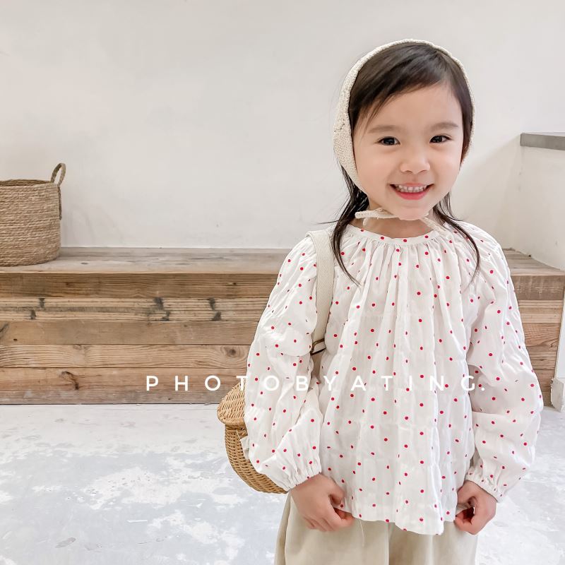 「2025」子供服★トップス★長袖シャツ★韓国風子供服★2色80cm〜130cm