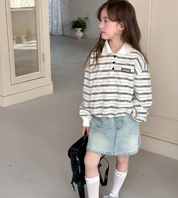 2025★春秋新作★韓国風ベビー服★トップス★スカート★90cm〜170cm 2色