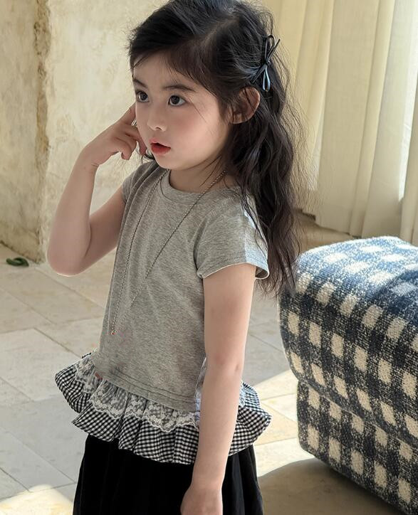 2025夏新作ZXR★子供服　トップス★90cm〜150cm