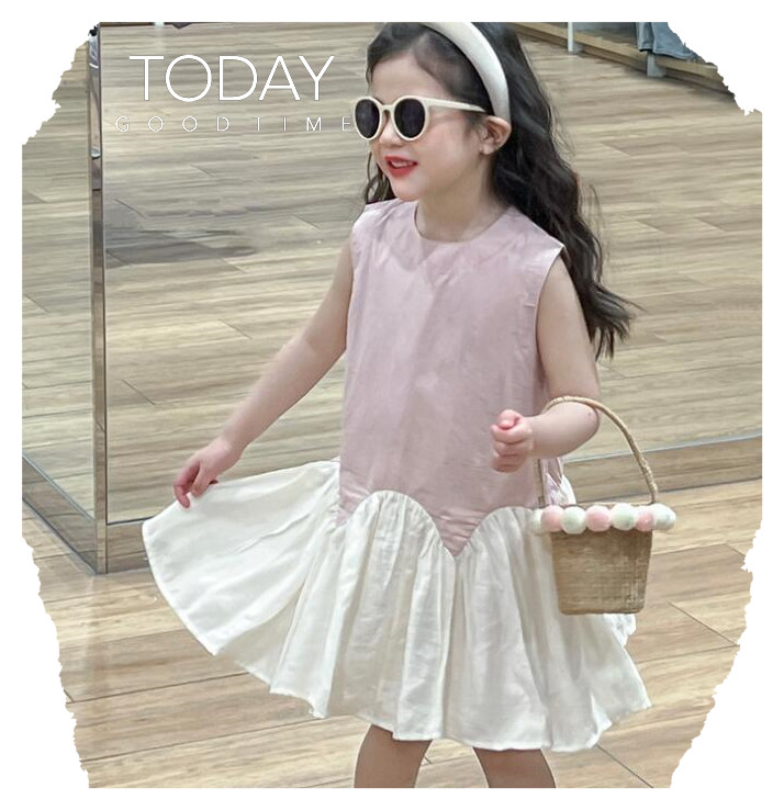 「2025」子供服★ワンピース★袖なし★韓国風子供服★90cm〜140cm