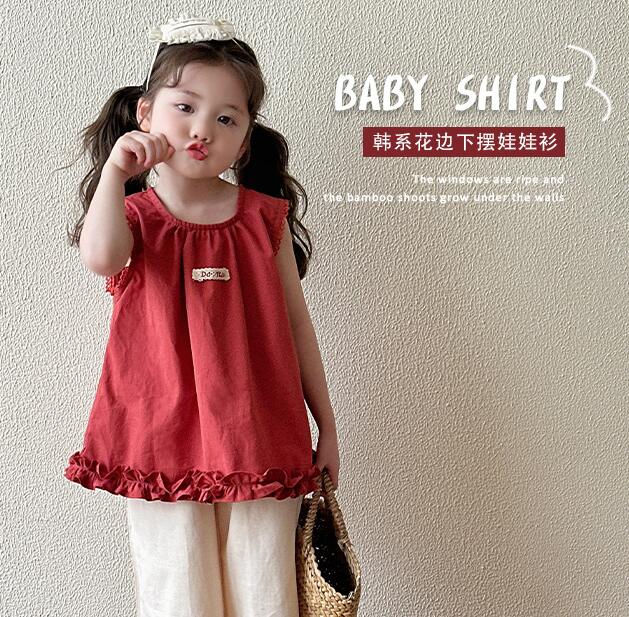 2025夏新作★子供服　トップス★80cm〜130cm 2色