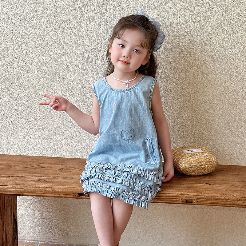 2025夏新品★子供服　ワンピース★80cm〜130cm