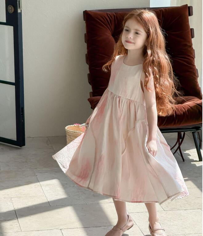 2025夏新作LMM★子供服　ワンピース★90cm〜150cm