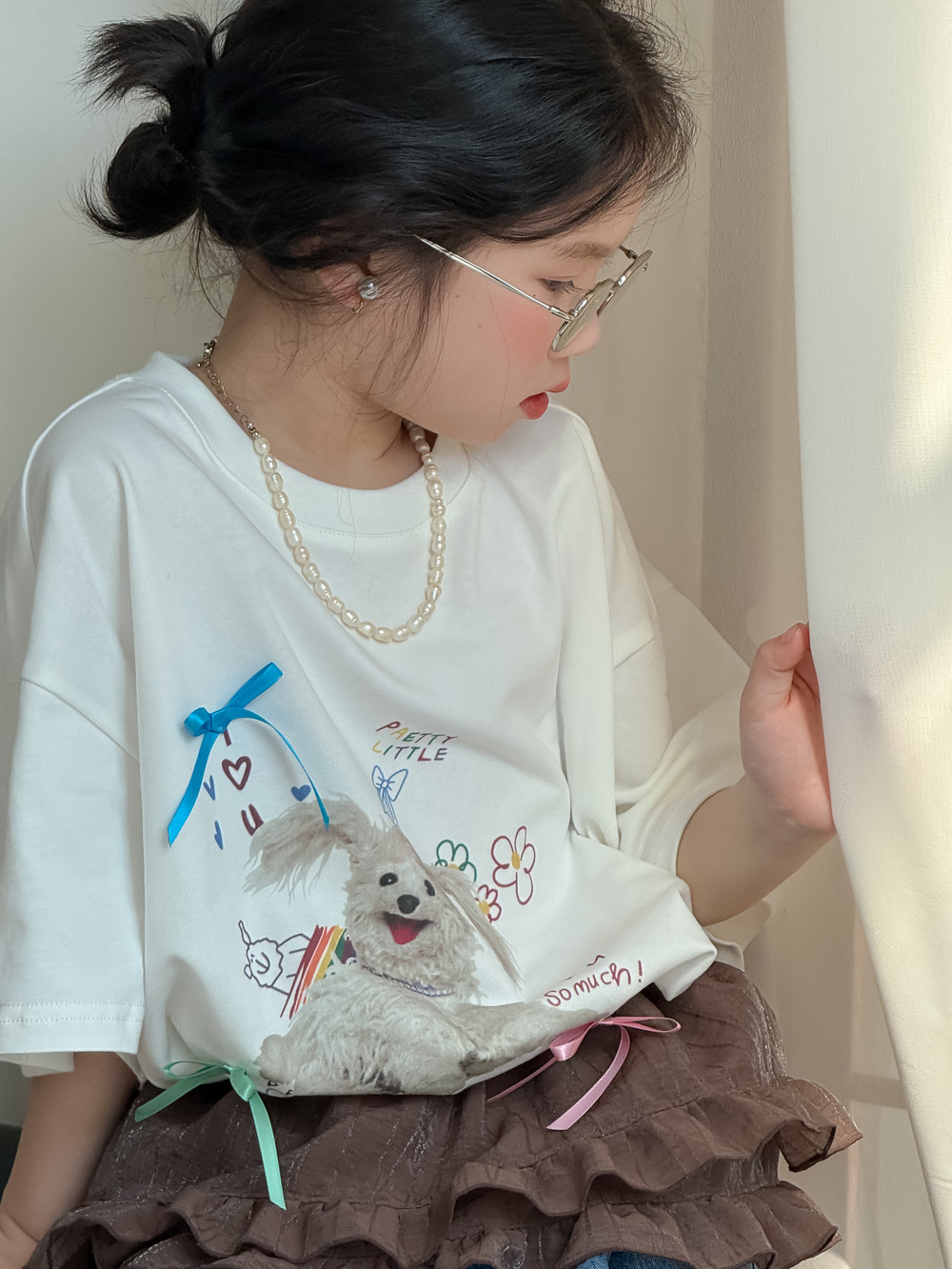 「2025」子供服★トップス★Tシャツ★韓国風子供服★90cm〜150cm